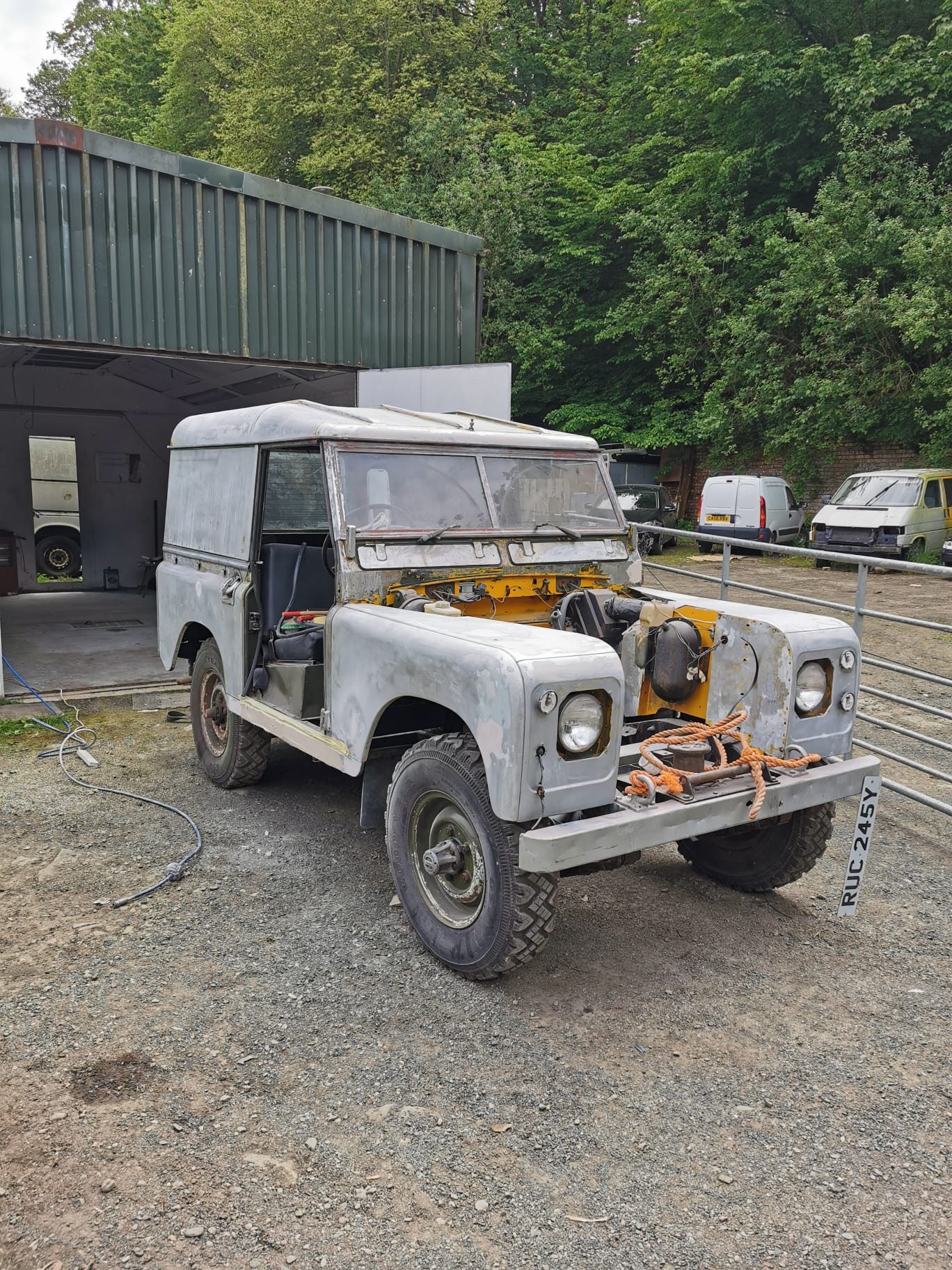 Before: Classic Land Rover — Classic Land Rover
